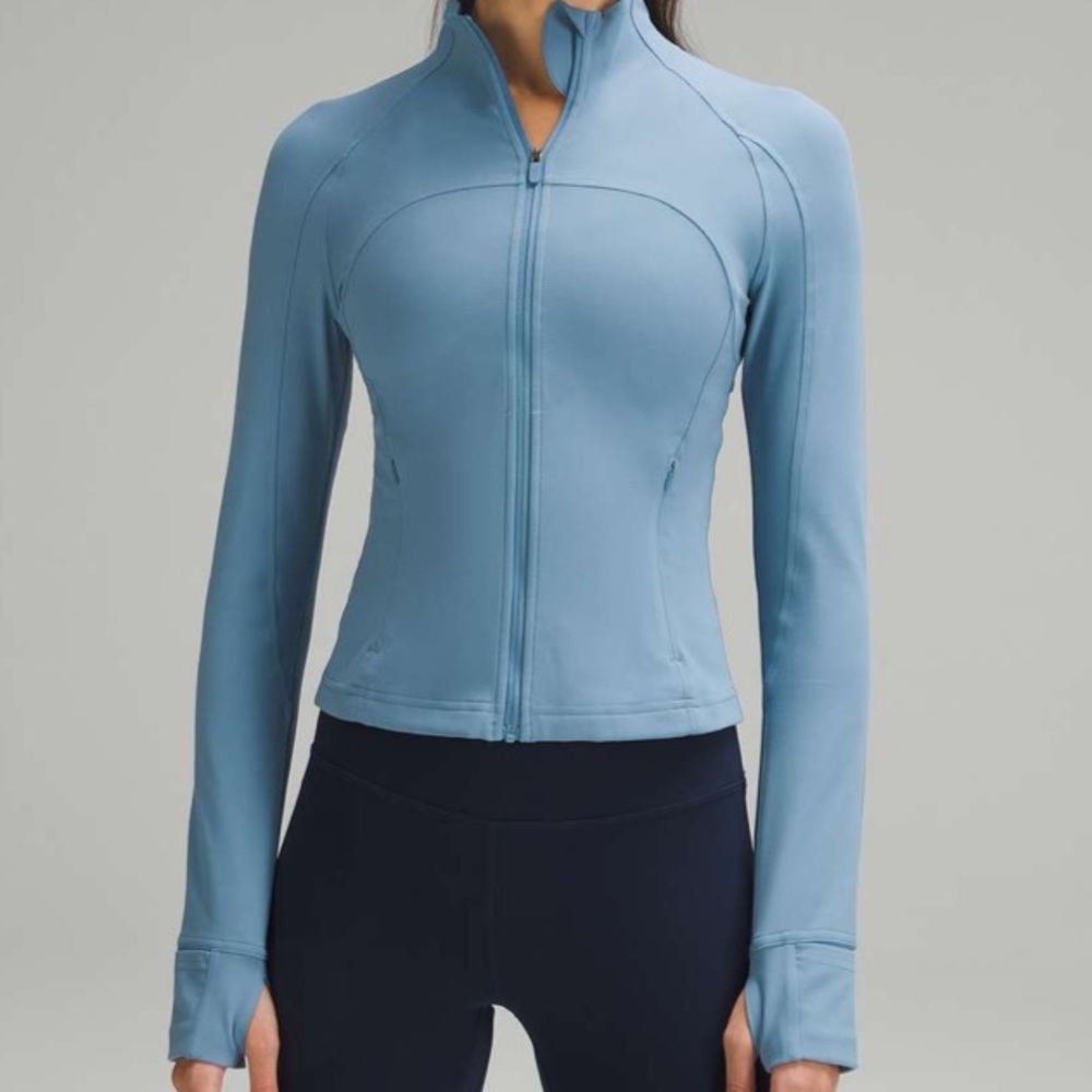 lululemon athletica Blue Zip-Up Hoodie